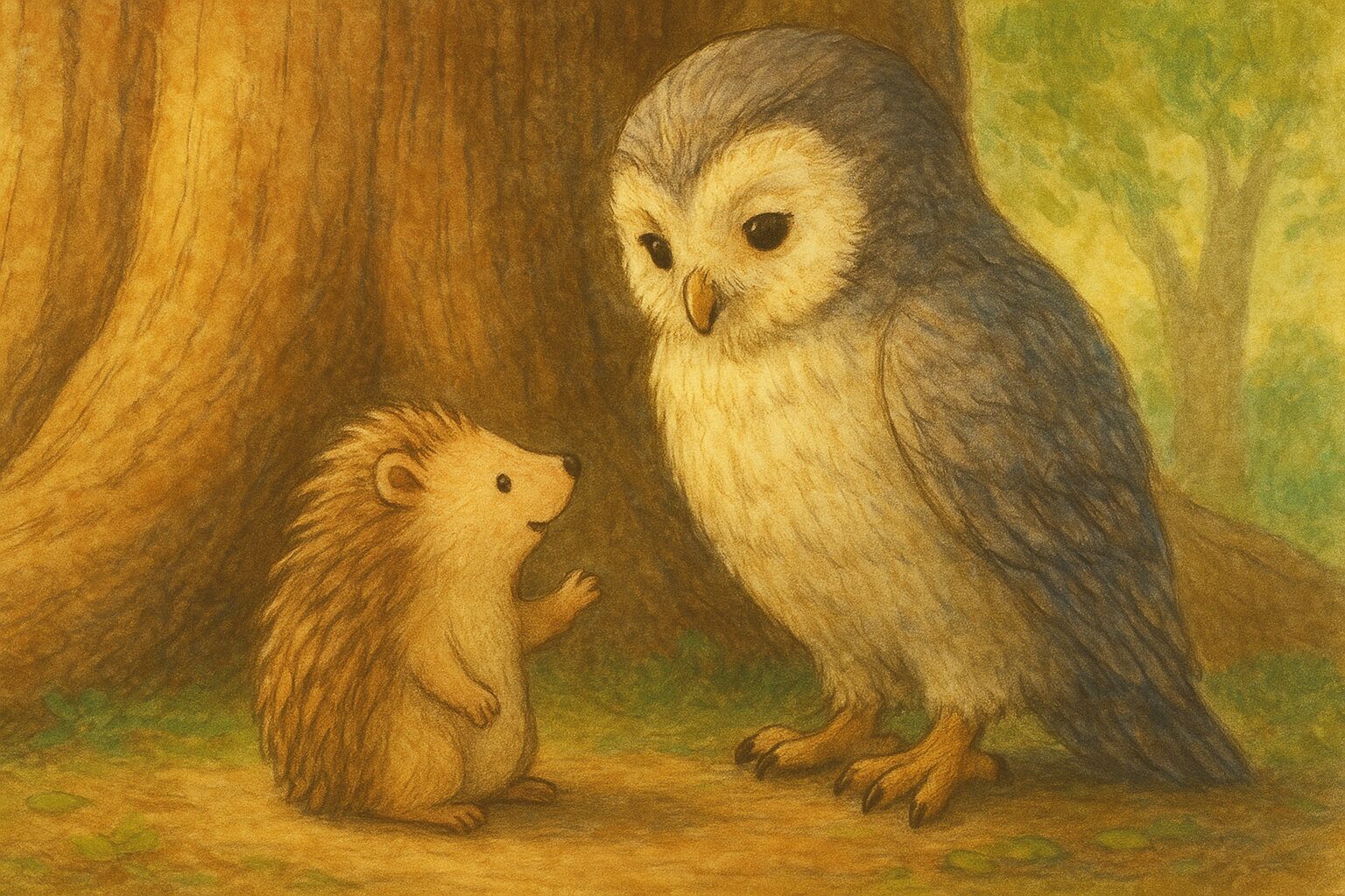 小さなハリネズミのこころの旅 -第4章4節-